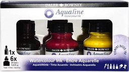 [2100000144341] Aquafine Watercolour Inks Set